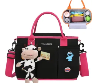 Diaper Bag Tote-Diaper Baby Bags,Waterproof Large Mommy Bag Maternity Bag for Hospital and Weekender Travel