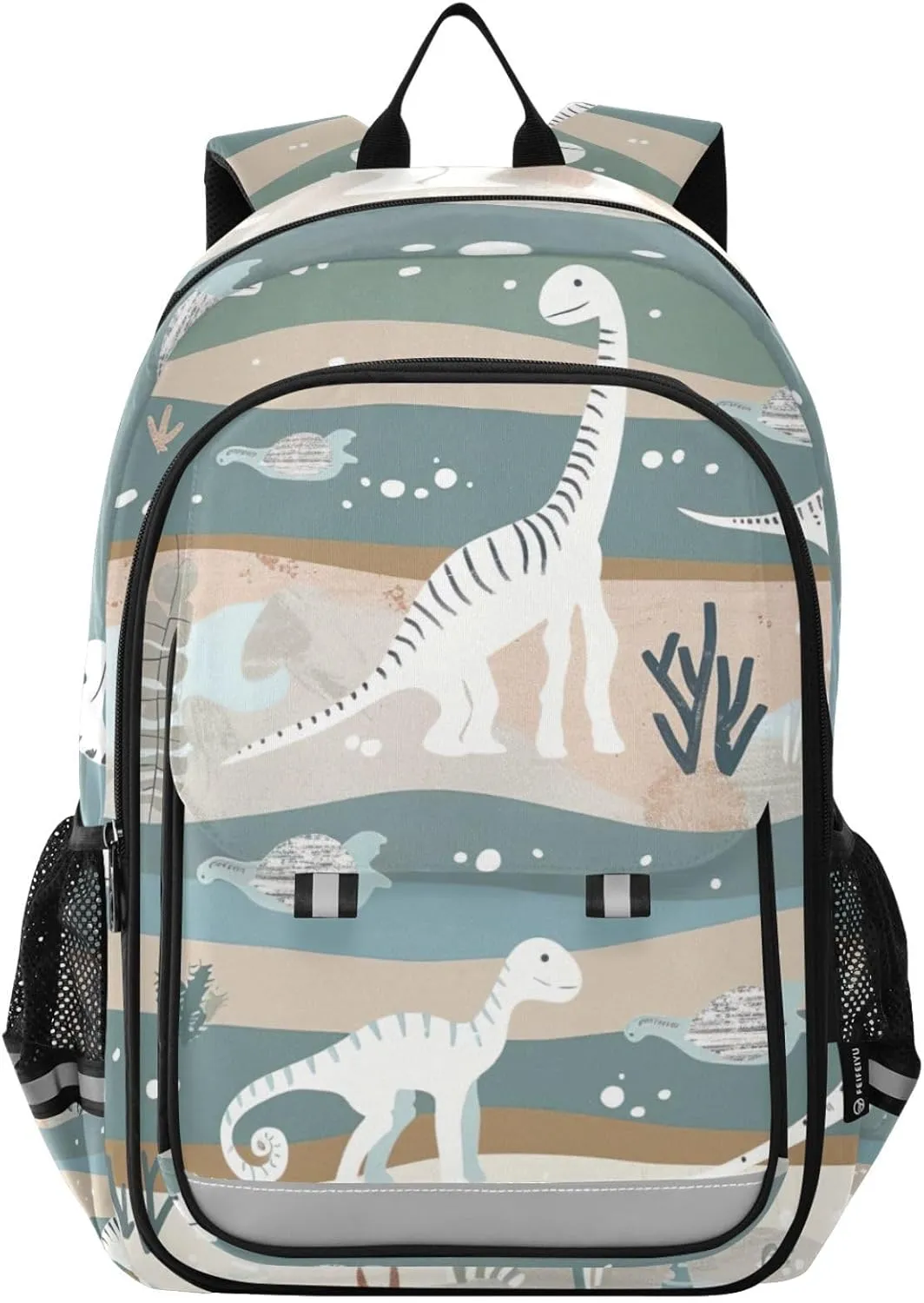 Dinosaur Dino Cute Print Backpack for Boys Middle-School Elementary Bookbags 20325657