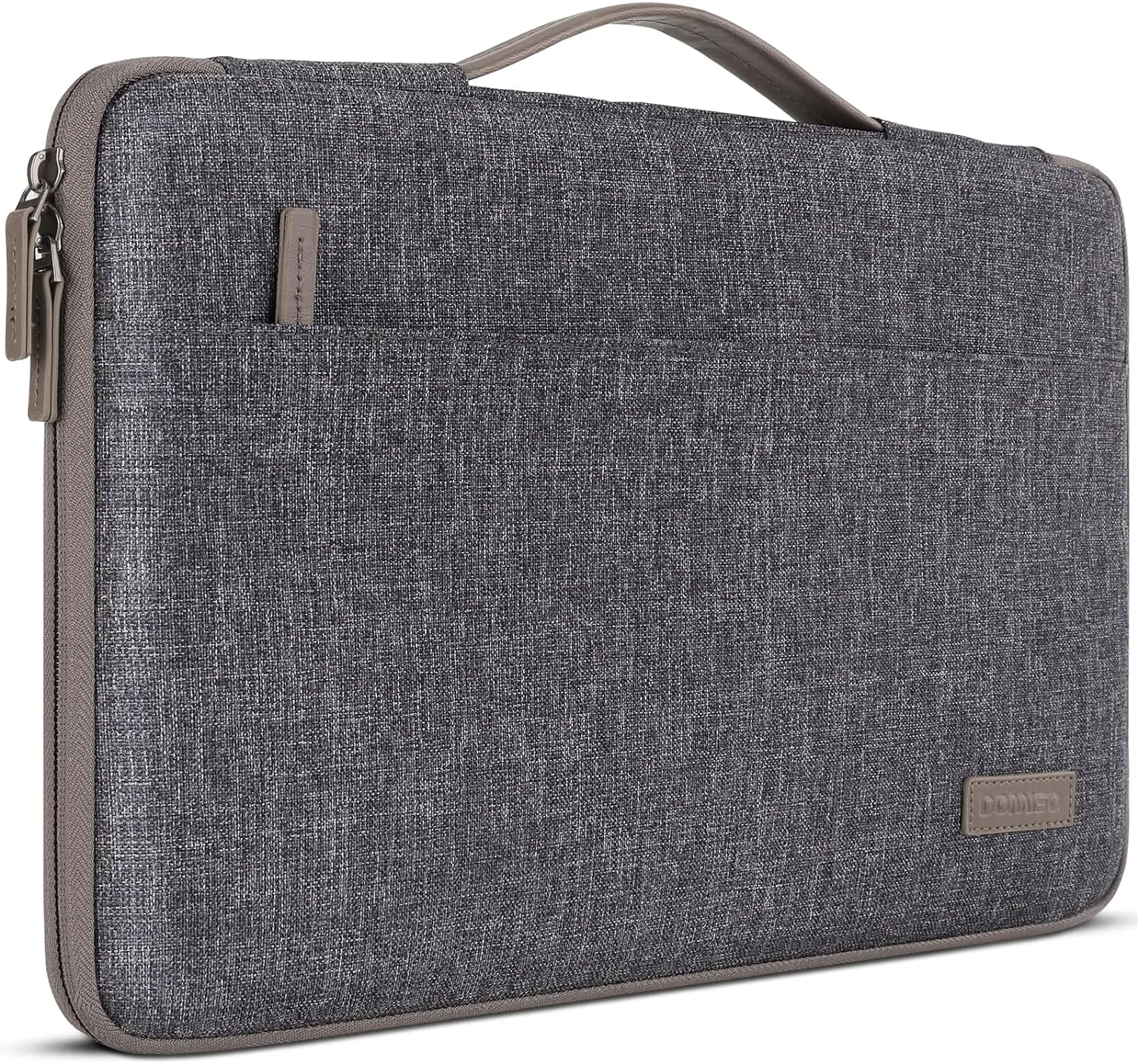 DOMISO 10.1 Inch Laptop Sleeve Notebook Portable Carrying Bag Case for 9.7-10.1" Tablet/9.7" 10.5" 11" iPad Pro/10.5" iPad Air/Microsoft Surface Go/Samsung Galaxy Tab S3 S4/Ideapad D330, Dark Grey