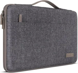 DOMISO 10.1 Inch Laptop Sleeve Notebook Portable Carrying Bag Case for 9.7-10.1" Tablet/9.7" 10.5" 11" iPad Pro/10.5" iPad Air/Microsoft Surface Go/Samsung Galaxy Tab S3 S4/Ideapad D330, Dark Grey
