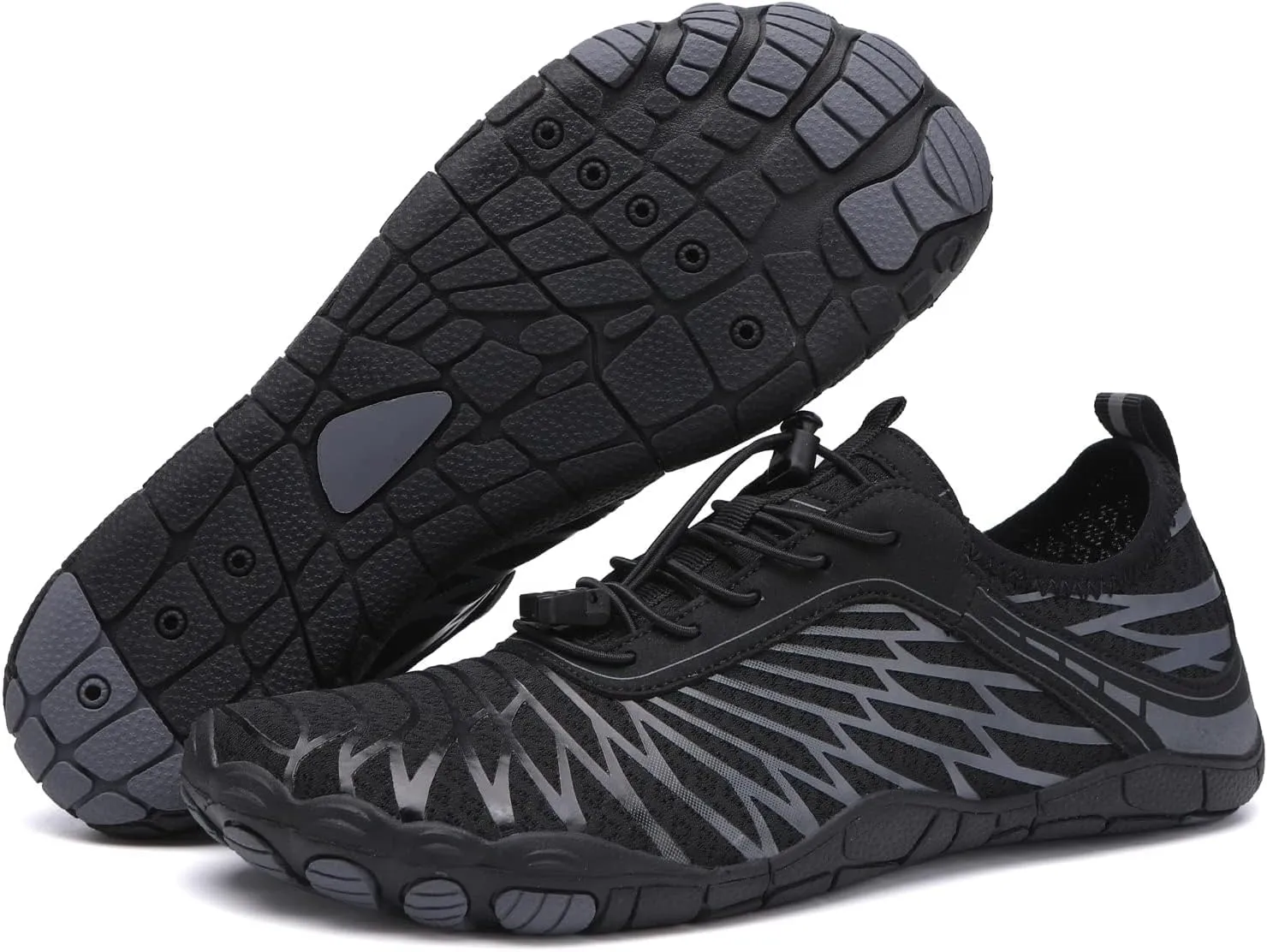 DOTH Barefoot Shoes for Women, Men Pro Footwear Wide Toe Box, Non Slip Grounded Hike Shoes for Running Walking