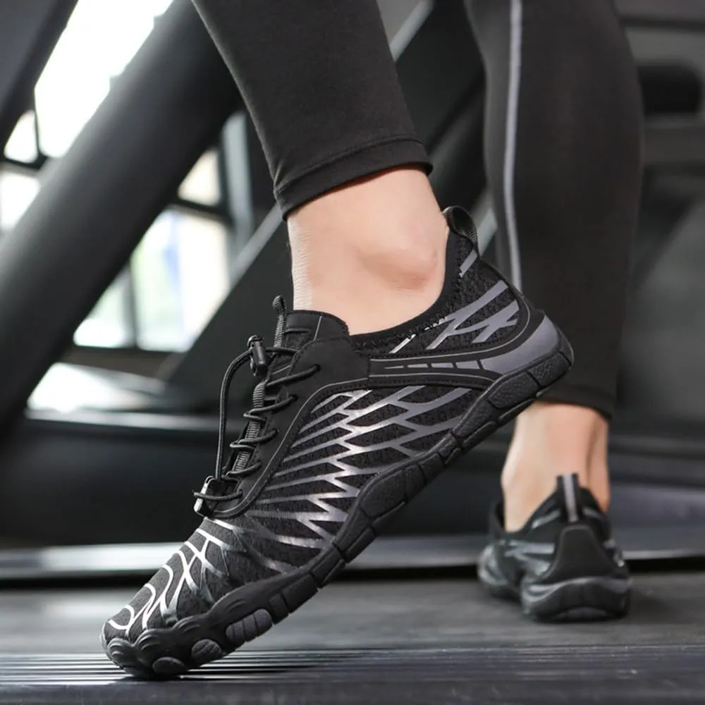 DOTH Barefoot Shoes for Women, Men Pro Footwear Wide Toe Box, Non Slip Grounded Hike Shoes for Running Walking