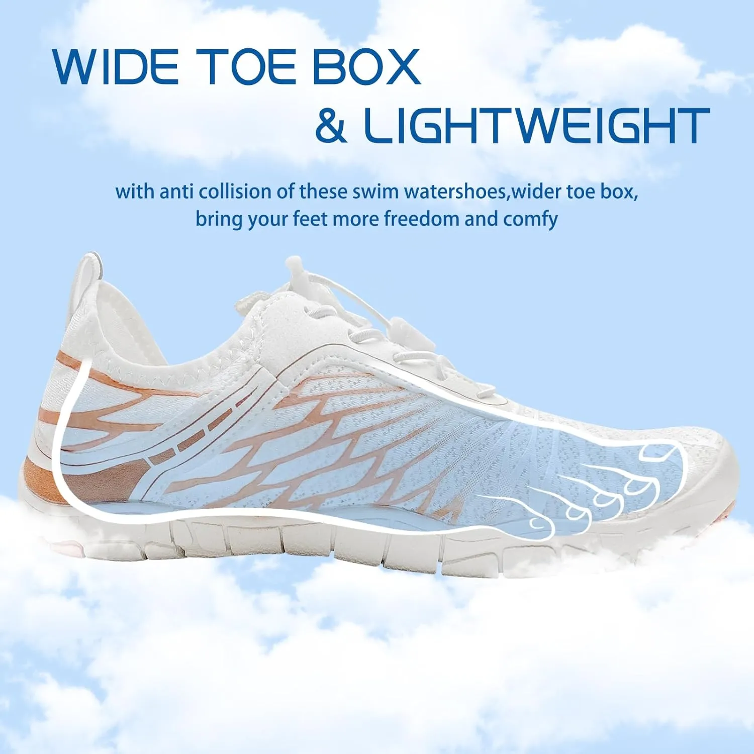 DOTH Barefoot Shoes for Women, Men Pro Footwear Wide Toe Box, Non Slip Grounded Hike Shoes for Running Walking
