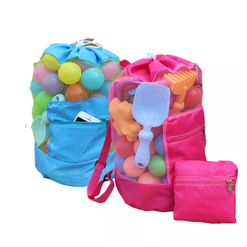 Drawstring Beach Toys Bag
