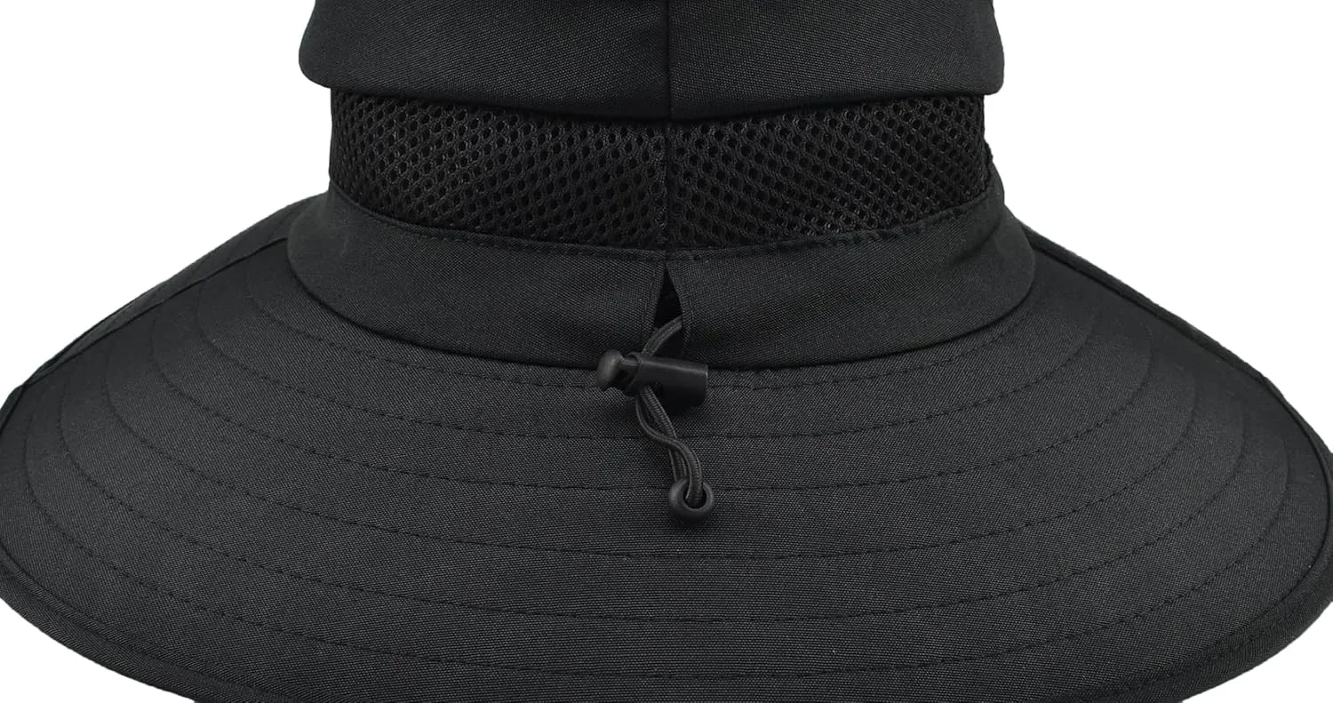 EINSKEY Waterproof Sun Hat for Men Women, UPF 50  UV Protection Wide Brim Packable Hat for Fishing Hiking Garden Safari Beach
