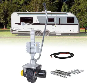 Electric Trailer Motor, 550W Trailer Jack, max Load 6000 lbs (6,001.0 lbs), Support Wheel Motor, Speed 16.4-23.0 ft/min