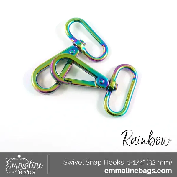 Emmaline 3/4" Flat Swivel Hook