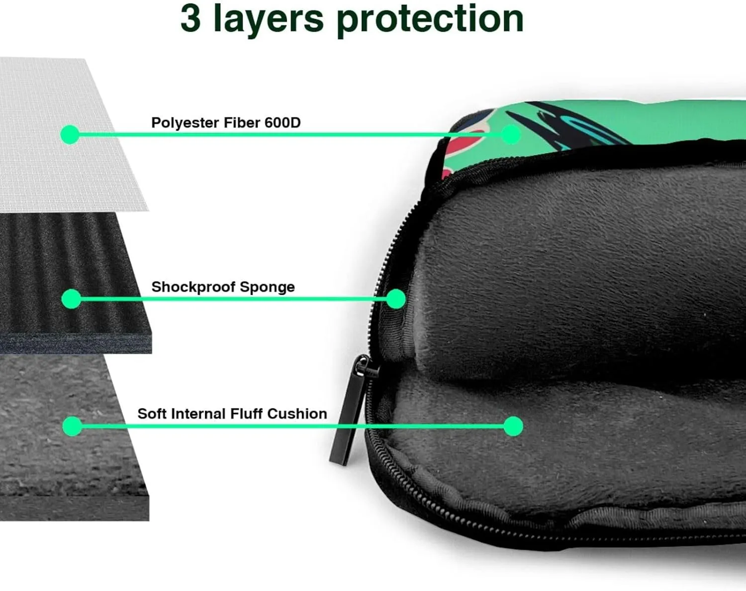 Energetic Hummingbird Print Laptop Bag, 13-15.6 inch Work Tote Briefcase Messenger Bag Gifts for Men Women