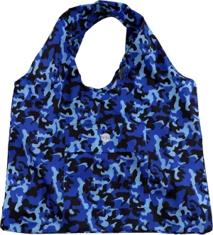 erda Sand-Free Travel Beach Bag Made with Recycled Water Bottles - Ocean Camo