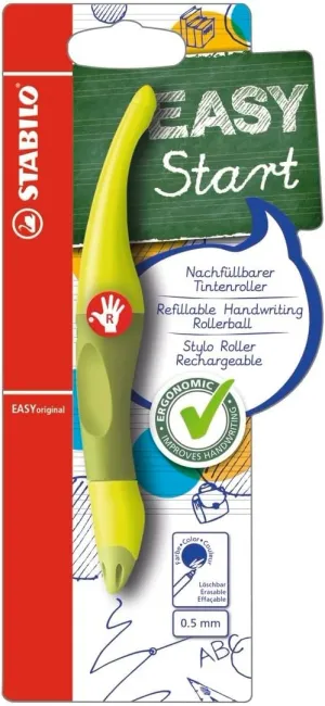 Ergonomic Rollerball - STABILO EASYoriginal - Right-Handed - Lime/Green