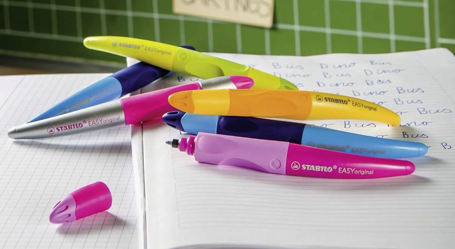 Ergonomic Rollerball - STABILO EASYoriginal - Right-Handed - Lime/Green