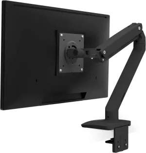 Ergotron – MXV Single Monitor Arm, VESA Desk Mount – for Monitors Up to 34 Inches, 7 to 20 lbs – Matte Black