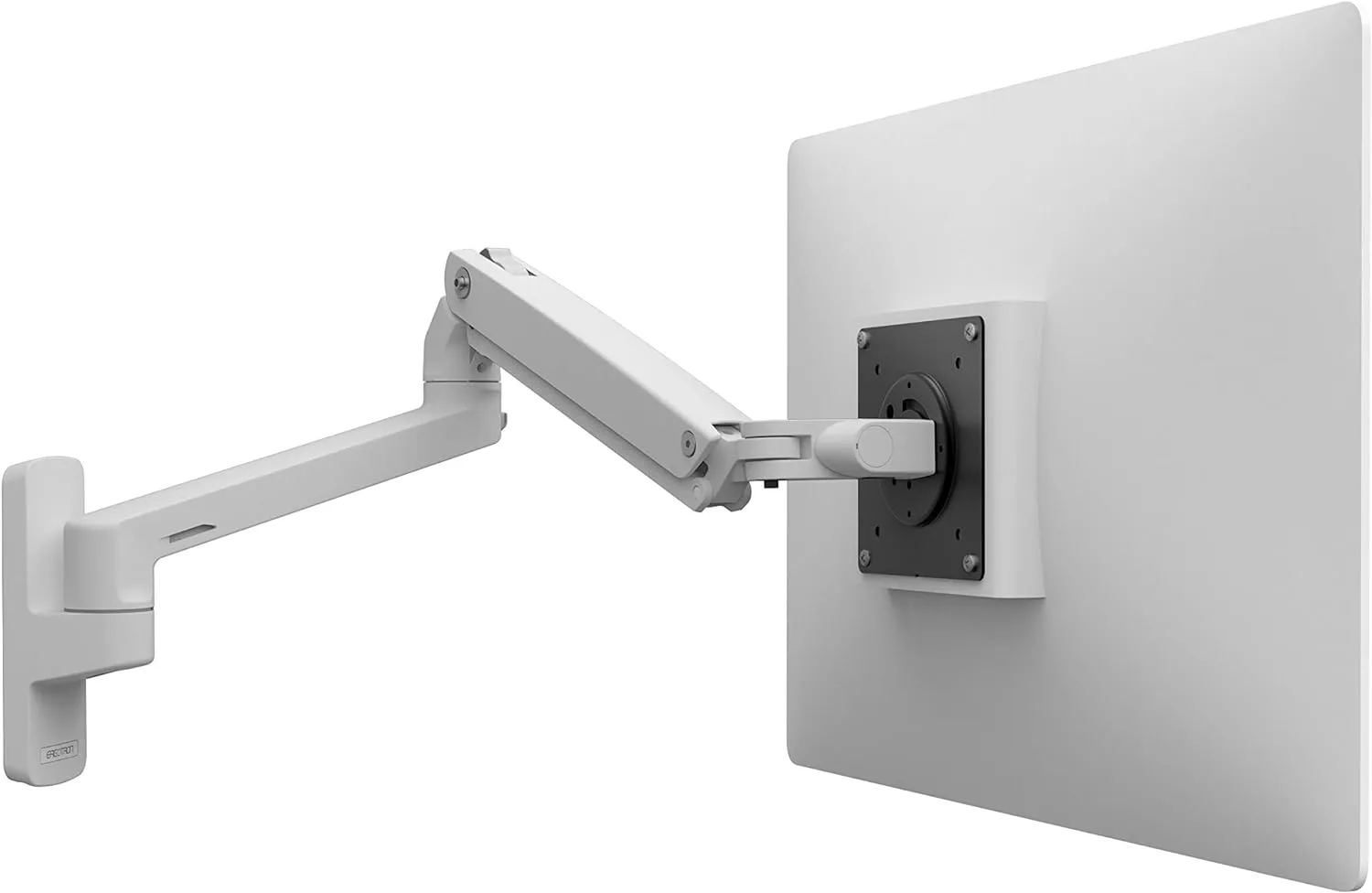 Ergotron – MXV Single Monitor Arm, VESA Wall Mount – for Monitors Up to 34 Inches, 7 to 20 lbs – White