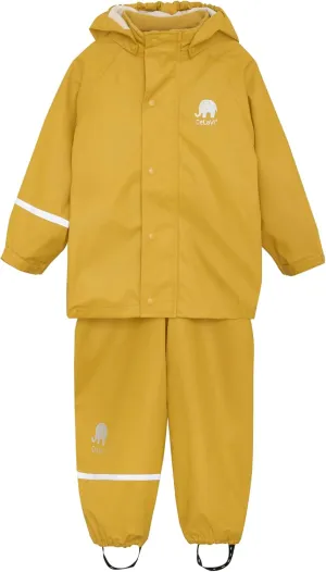 European Kids Rain and Snow Suit for Boys Girls with Detachable Hood, Waterproof Raincoat and Pants for Rain and Snow