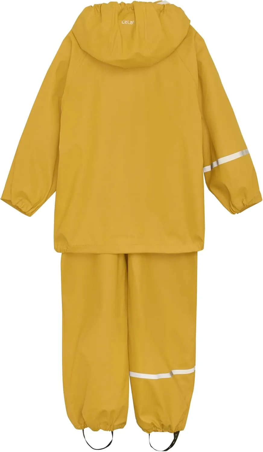 European Kids Rain and Snow Suit for Boys Girls with Detachable Hood, Waterproof Raincoat and Pants for Rain and Snow