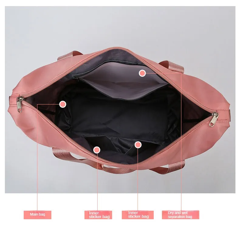 Expandable Foldable Luggage Bags For Travel With Removable Wheels