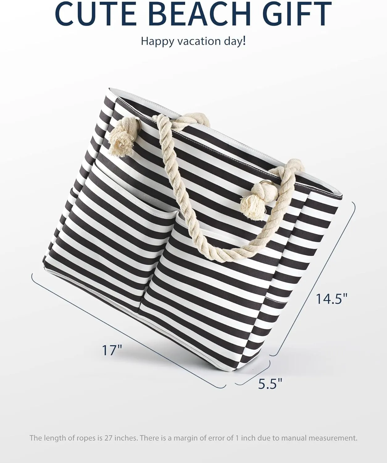 Extra Large Beach Bags Waterproof Sandproof For Summer Vacation Must Have