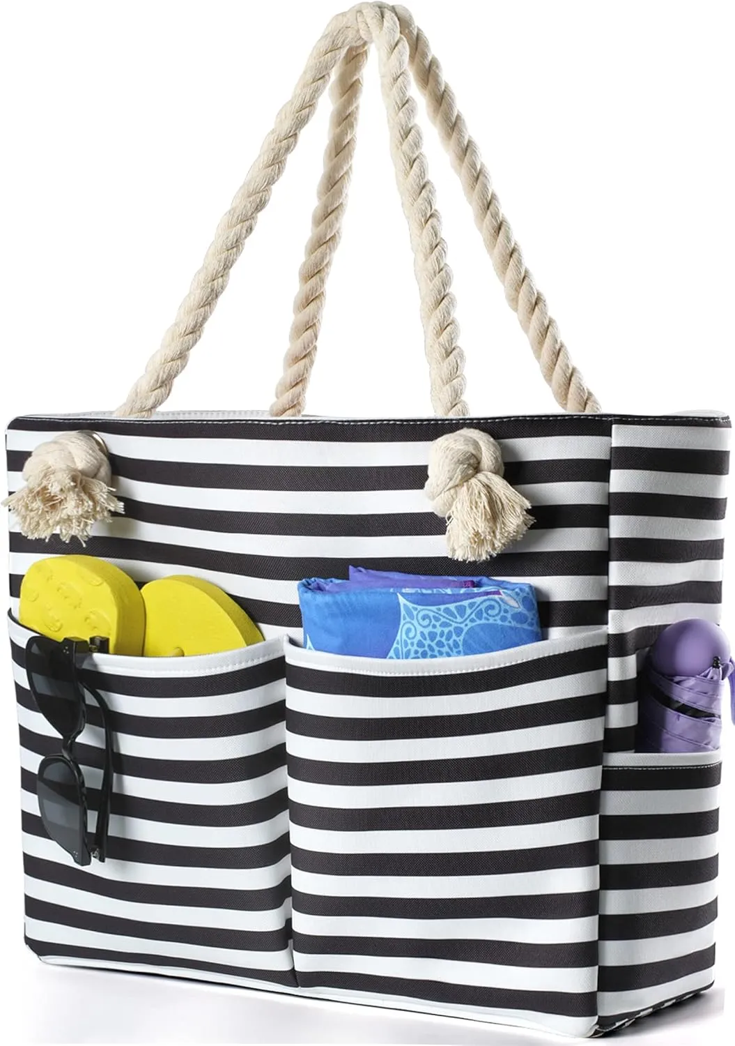 Extra Large Beach Bags Waterproof Sandproof For Summer Vacation Must Have