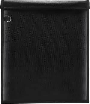 Faraday Bags 17'' x 15'', Large EMP Proof faradaybag Anti-Theft Anti-Tracking for Laptops & Tablets & Phones & Car Keys, Fireproof & Waterproof RFID Signal Blocker Faraday Pouch