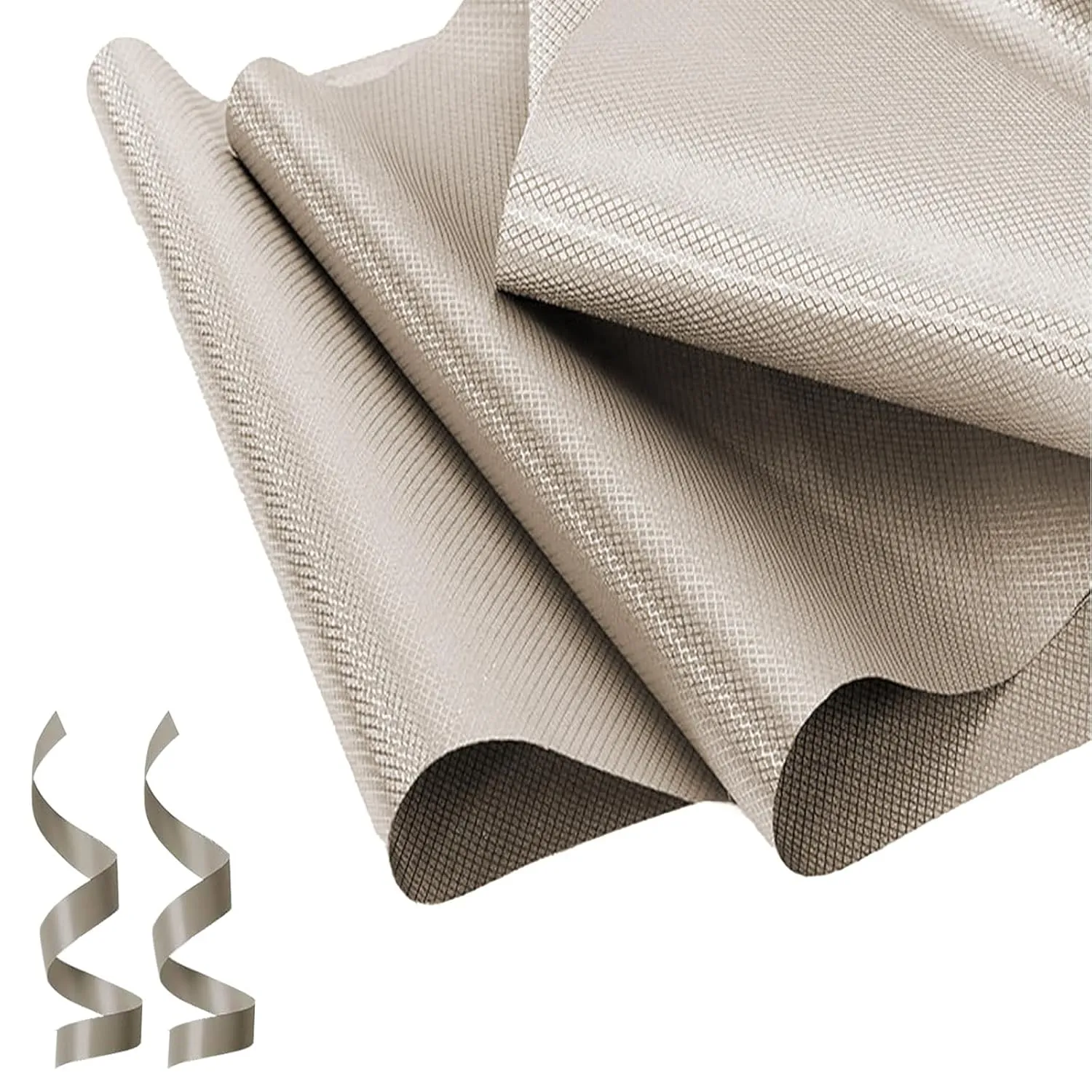 Faraday Cloth for EMP Shield and Faraday Cage, 43" x 59" Military Grade Protection Material Shields
