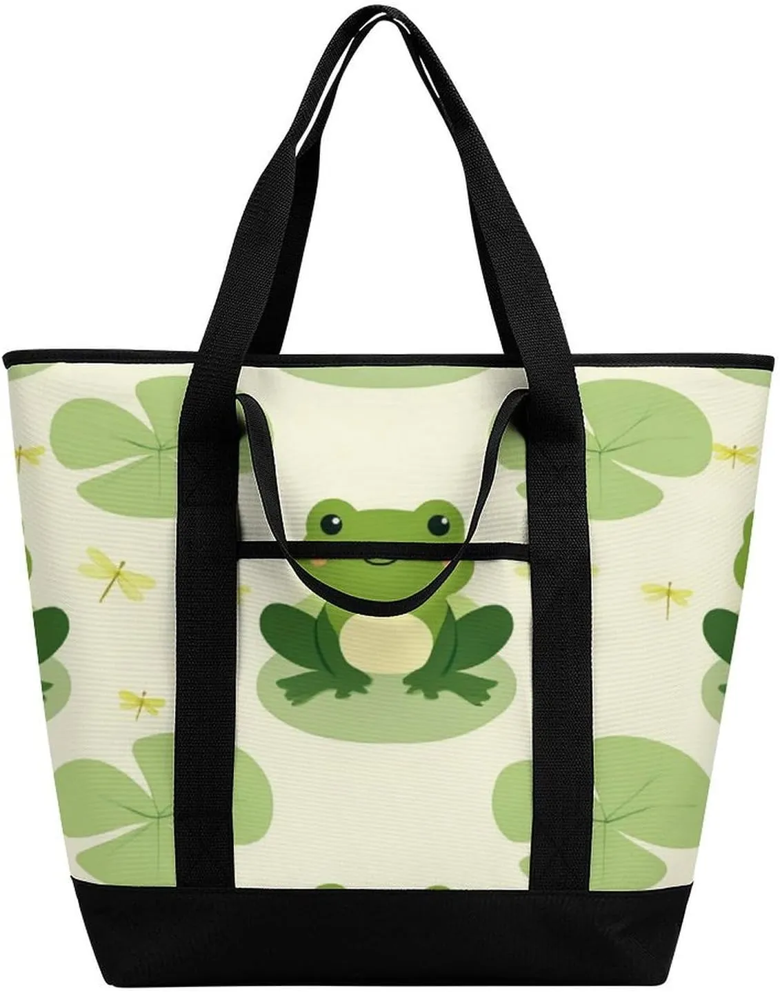 Fashionable Commuter Tote Bag Large Insulated Work Handbag