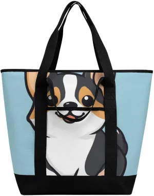Fashionable Large Thermal Tote Bag Insulated Work/Commute Bag For Women & Men