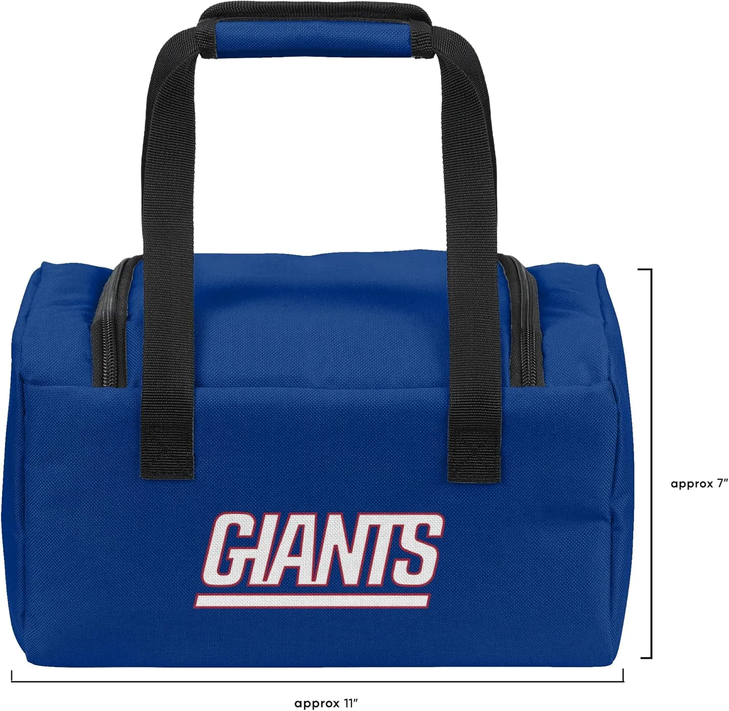 FOCO - NFL Officially Licensed Team Logo Insulated Lunch Box Cooler Duffel Bag