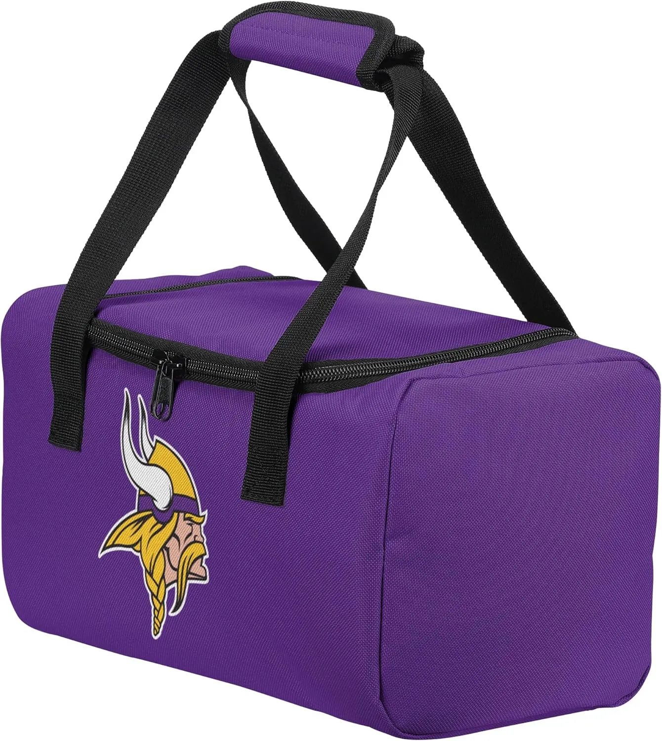 FOCO - NFL Officially Licensed Team Logo Insulated Lunch Box Cooler Duffel Bag