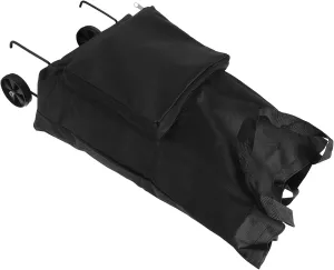 Foldable Shopping Cart Collapsible Trolley Bag Shopping Pouch Wheels Reusable Grocery Tote Strong Handles 4 Wheels Large Capacity