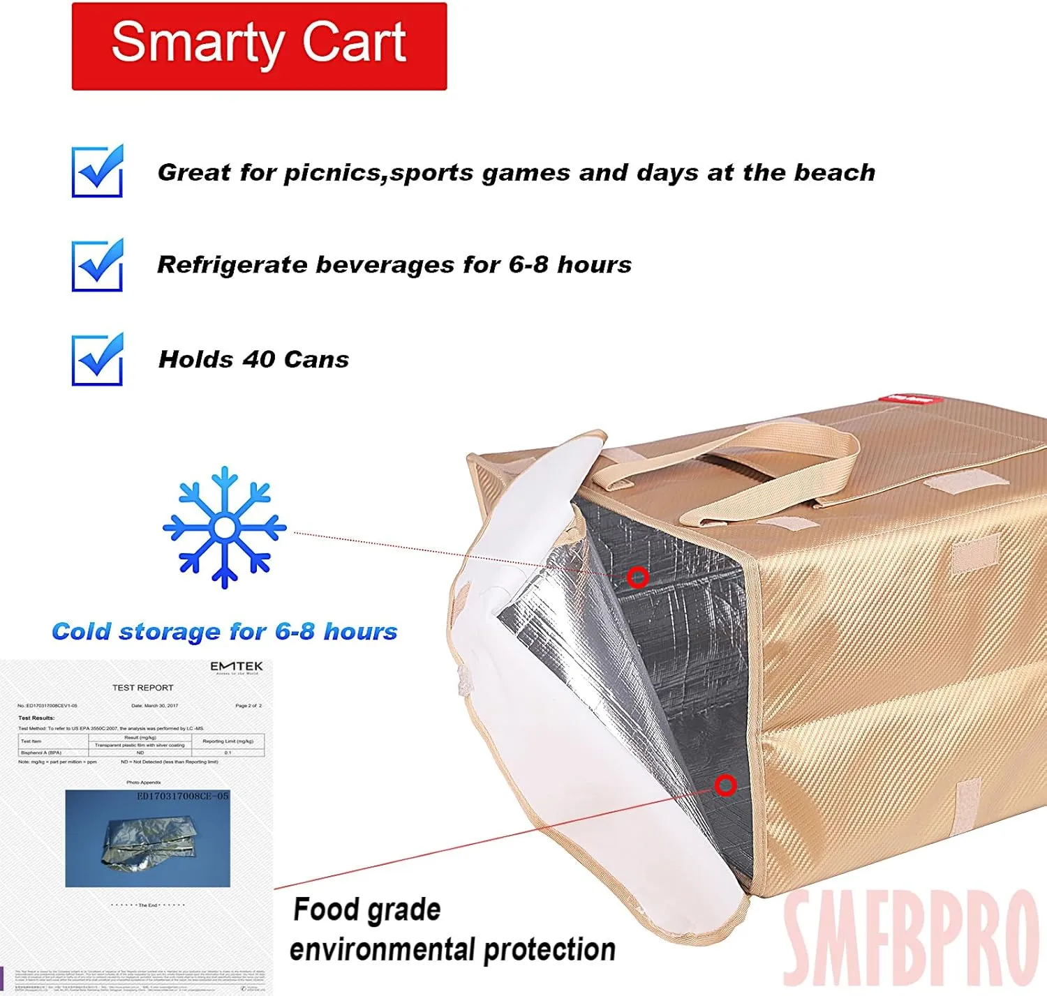 Folding Collapsible Handcart & Rolling Utility Basket Carlisle - Smart Cart with Telescopic Handle - Supermarket & Moving Grocery