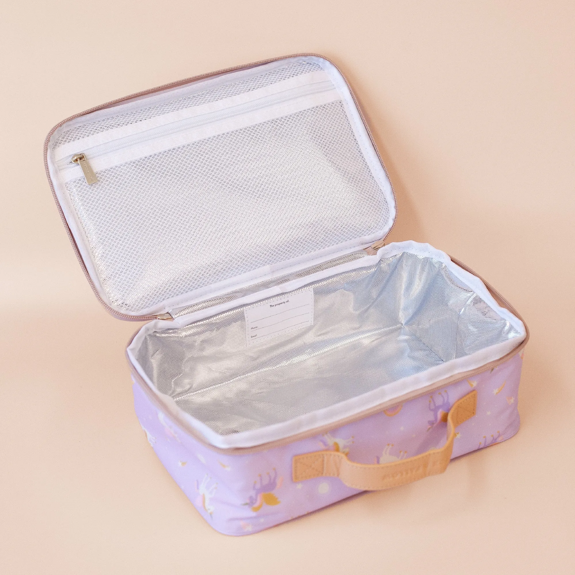 Fox & Fallow Insulated Lunch Bag - LARGE - Unicorns