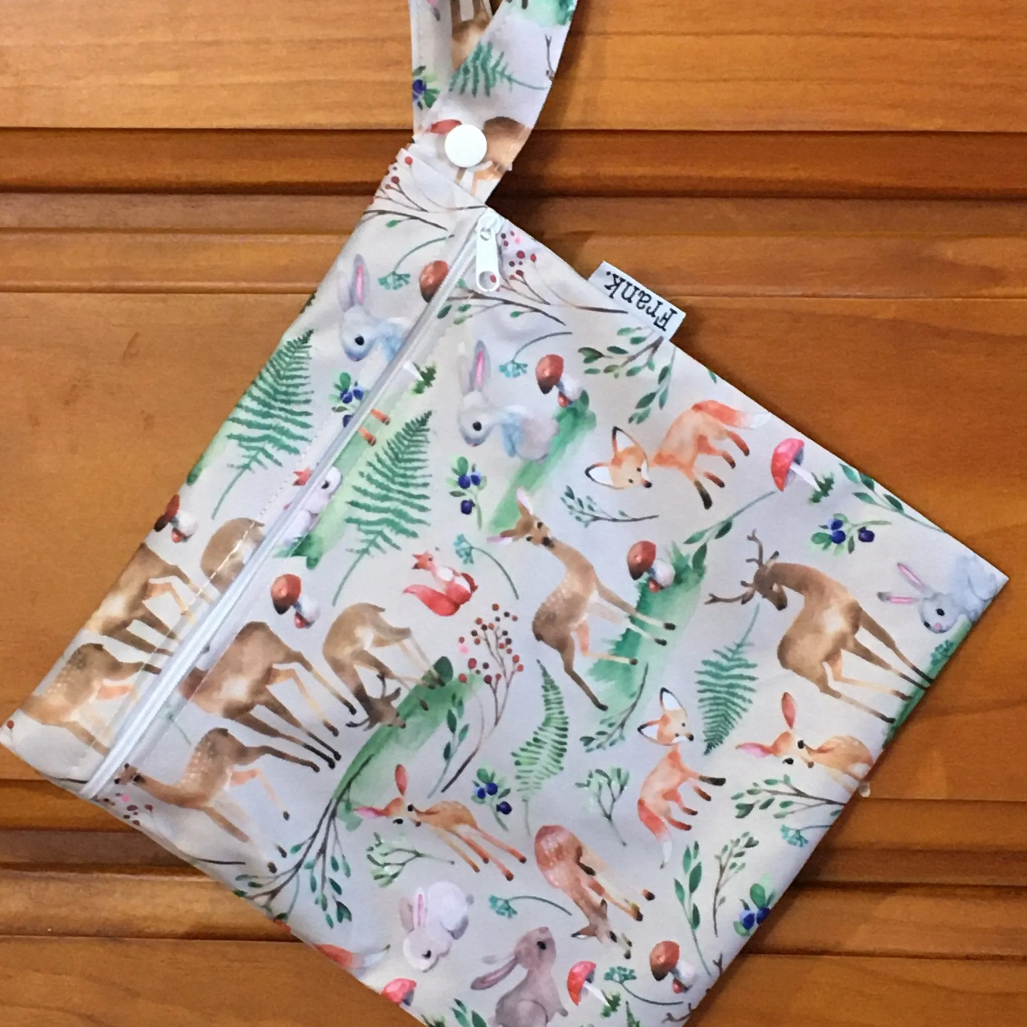 Frank Nappies - Mini wet bag - Woodland Wonder