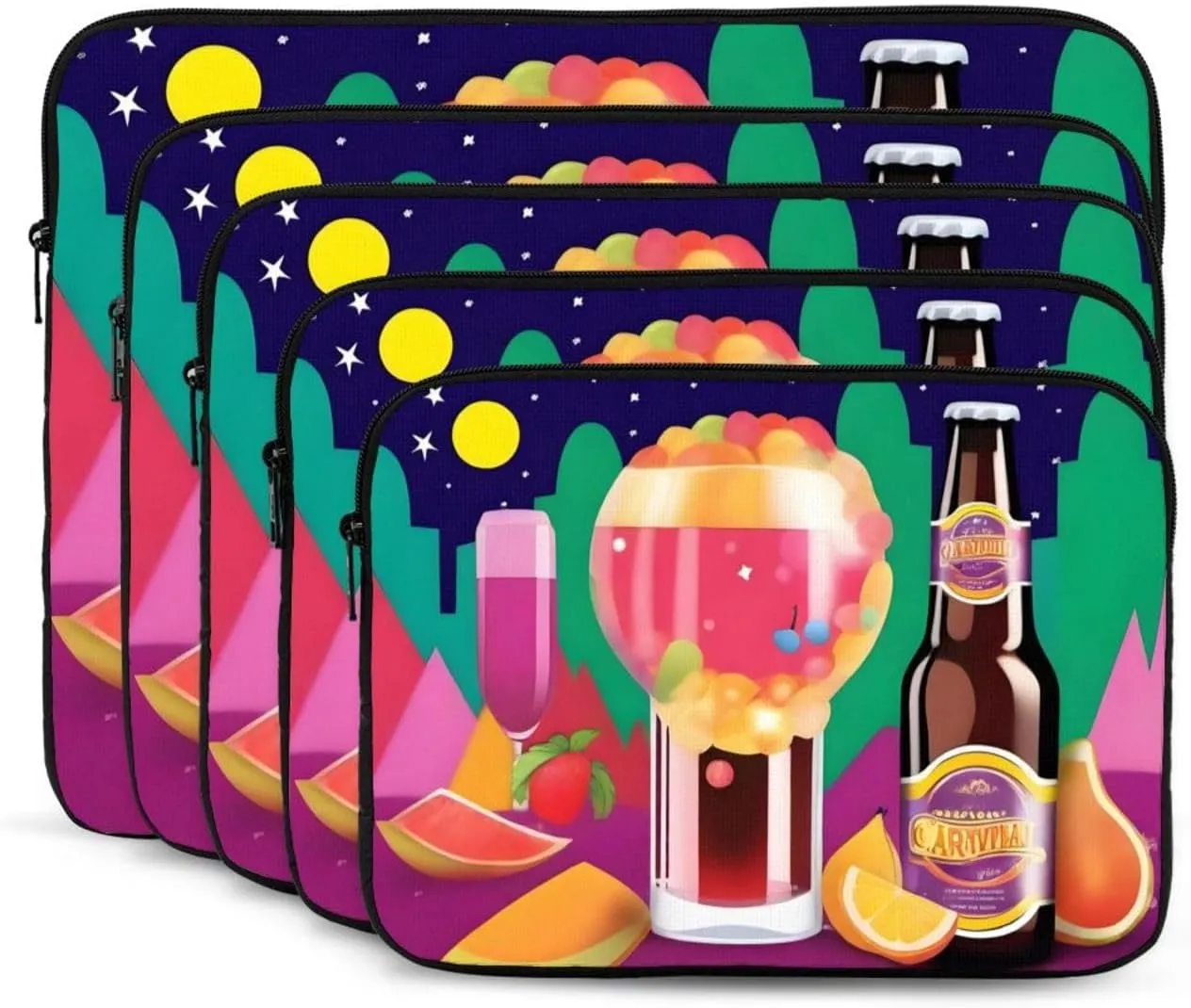 Fruit In Beer Laptop Inner Bag Laptop Sleeve Case Briefcase Carrying Laptop Cover