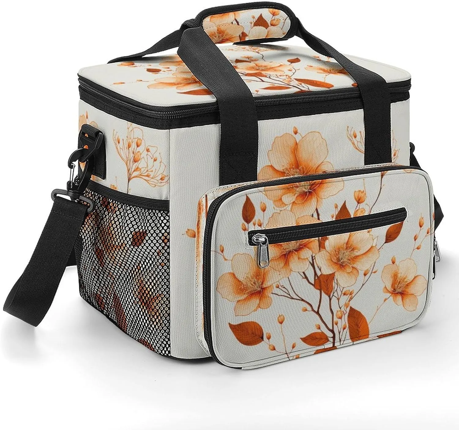 Funny Magic Basketball 22.5L Insulated Camping Coolers Bag Large Leakproof Ice Chest for Beach Travel Picnic
