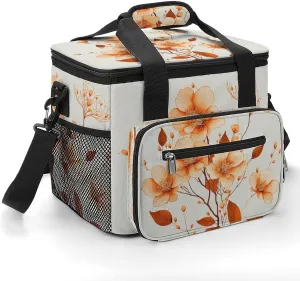 Funny Magic Basketball 22.5L Insulated Camping Coolers Bag Large Leakproof Ice Chest for Beach Travel Picnic