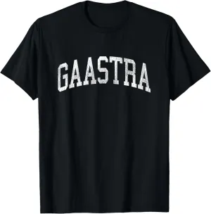 Gaastra Michigan MI Vintage Athletic Sports Design T-Shirt