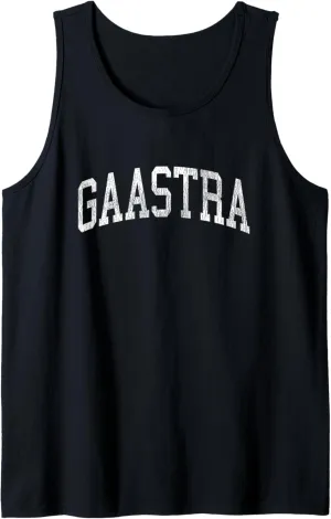 Gaastra Michigan MI Vintage Athletic Sports Design Tank Top