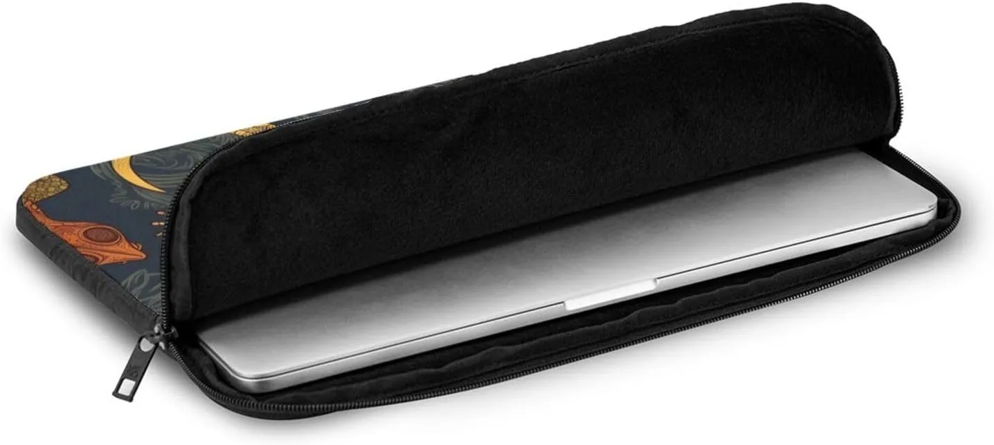 Gecko Lizards Laptop Sleeve Bag 13 Inch Waterproof Shockproof Laptop Case Bag Lightweight Tablet Travel Cover Computer Skin Bag Tablet Carrying Case