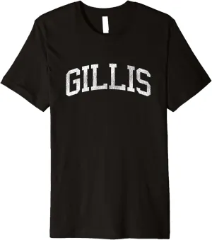 Gillis Louisiana LA Vintage Athletic Sports Design Premium T-Shirt