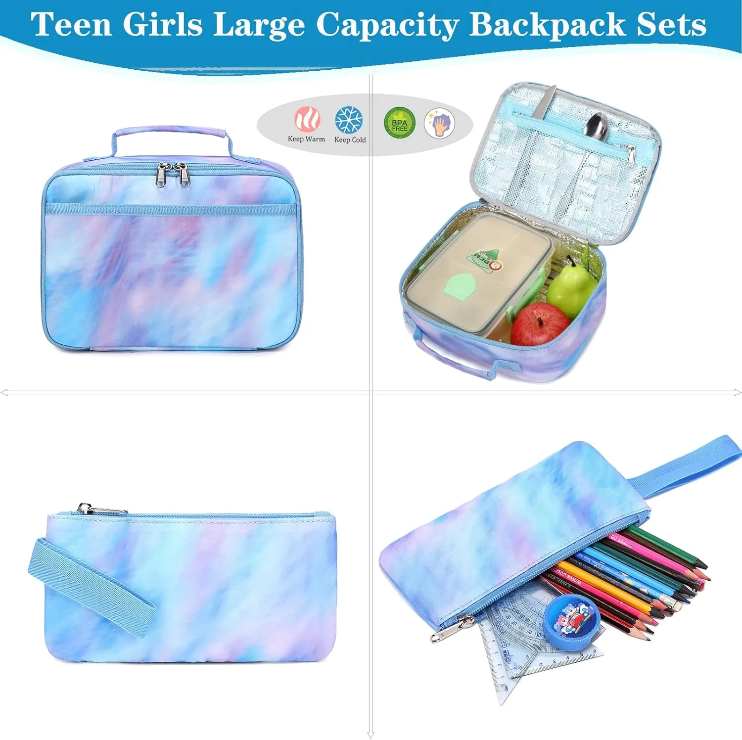 Girls Backpack School Backpack for Boys and Girls Laptop Backpack Water Resistant Middle School Bags Kids Backpacks