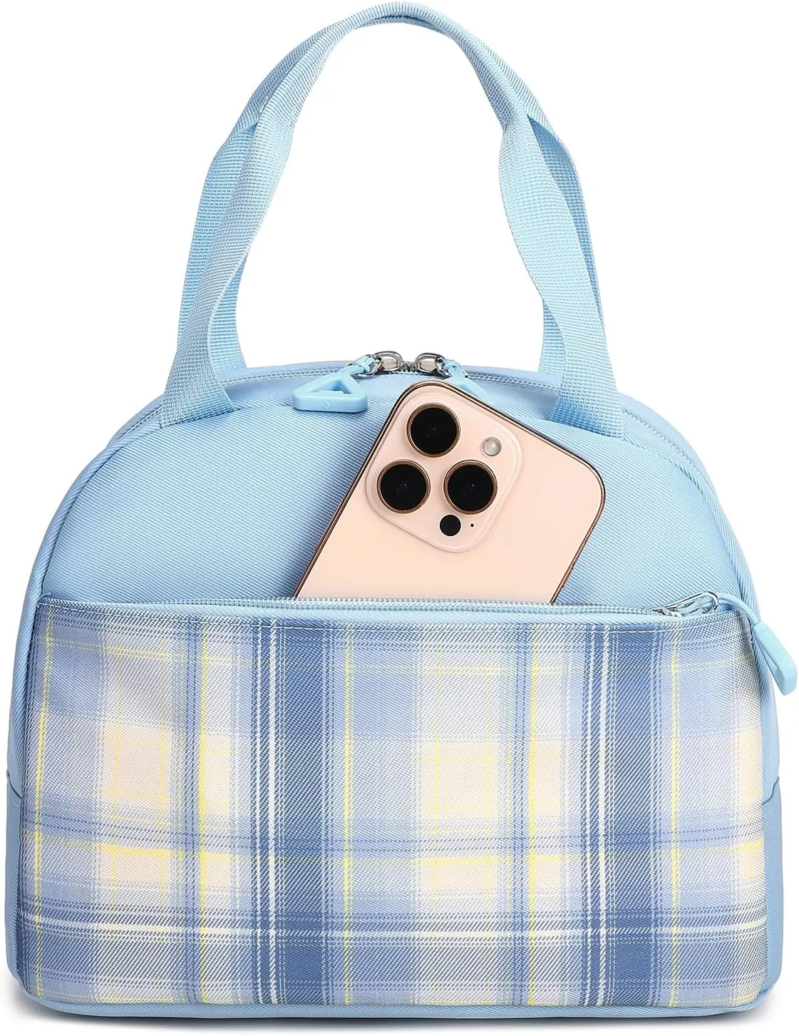 Girls Backpack with Lunch Box, Kindergarten Elementary Middle School Backpack, Large Capacity Kids Bookbag 3 Pcs Set (blue)