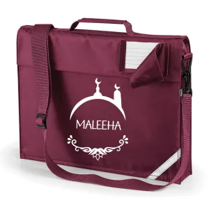 Girls Madressah/School Bookbag with Strap - Personalised