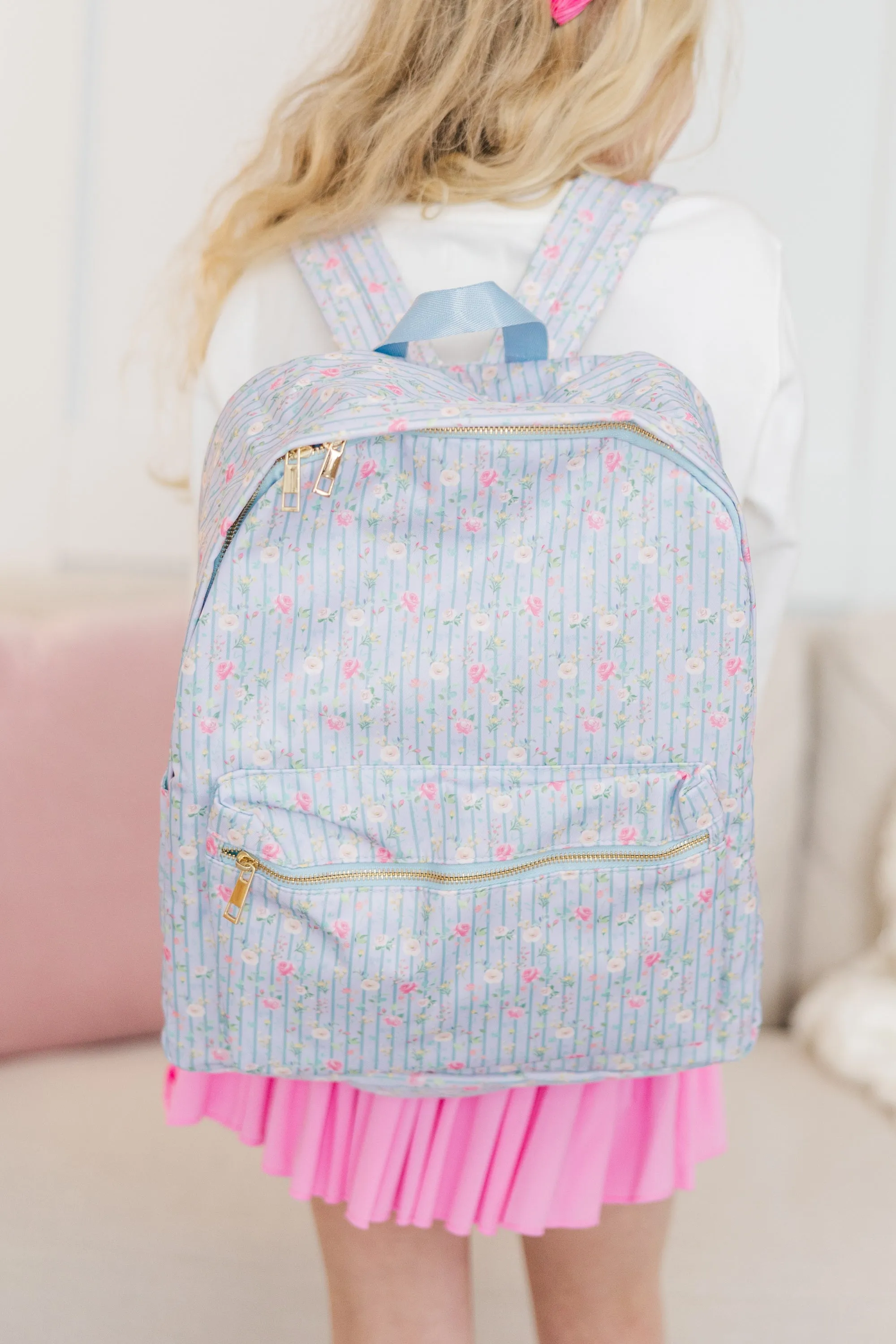 Girls: The Brynlee Light Blue Backpack