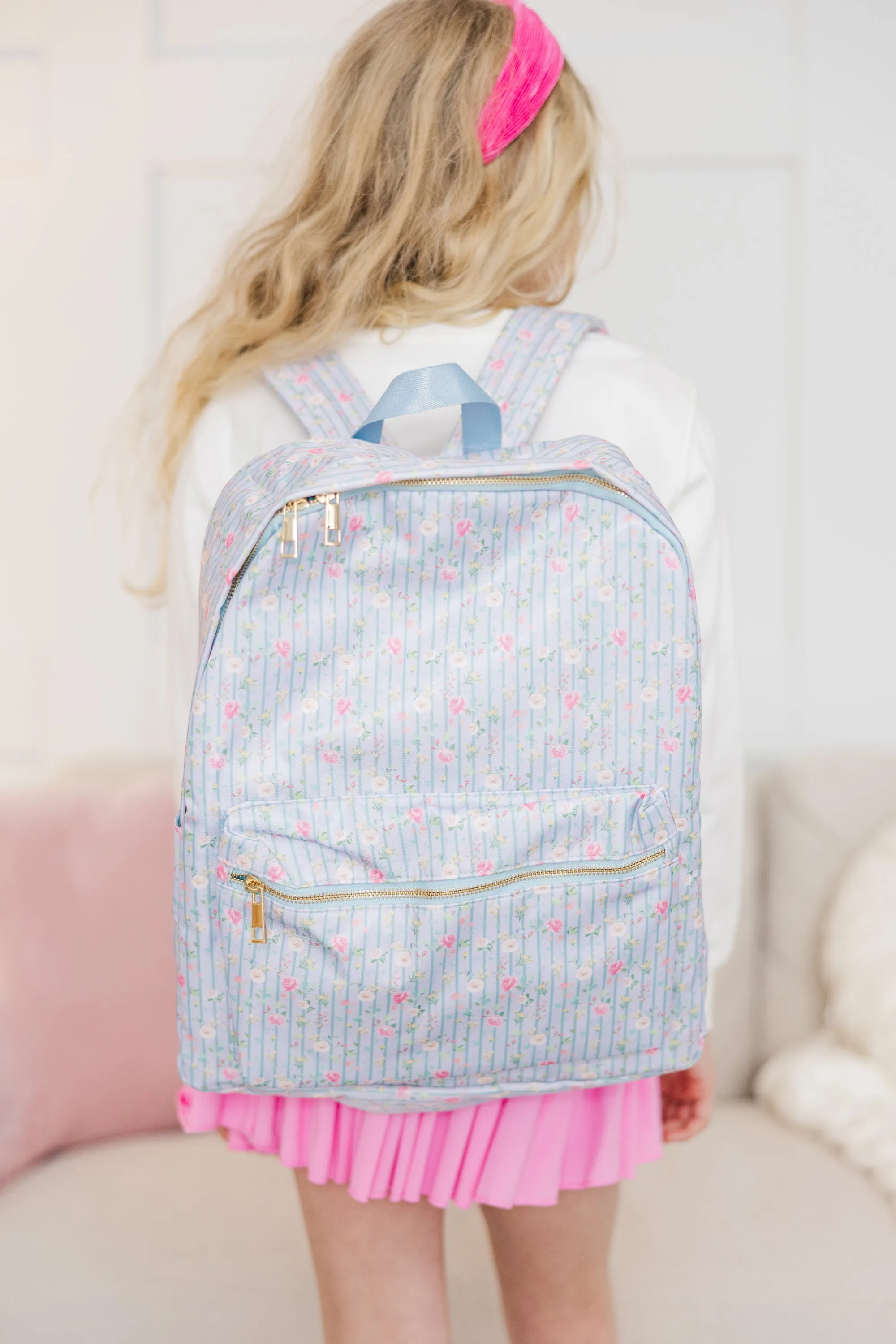 Girls: The Brynlee Light Blue Backpack