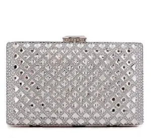 gold Clutch Women Evening bags Ladies Crystal Day Clutches Wallet Wedding Purse Party Banquet bag Black/Gold/Silver