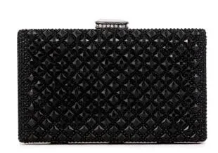 gold Clutch Women Evening bags Ladies Crystal Day Clutches Wallet Wedding Purse Party Banquet bag Black/Gold/Silver