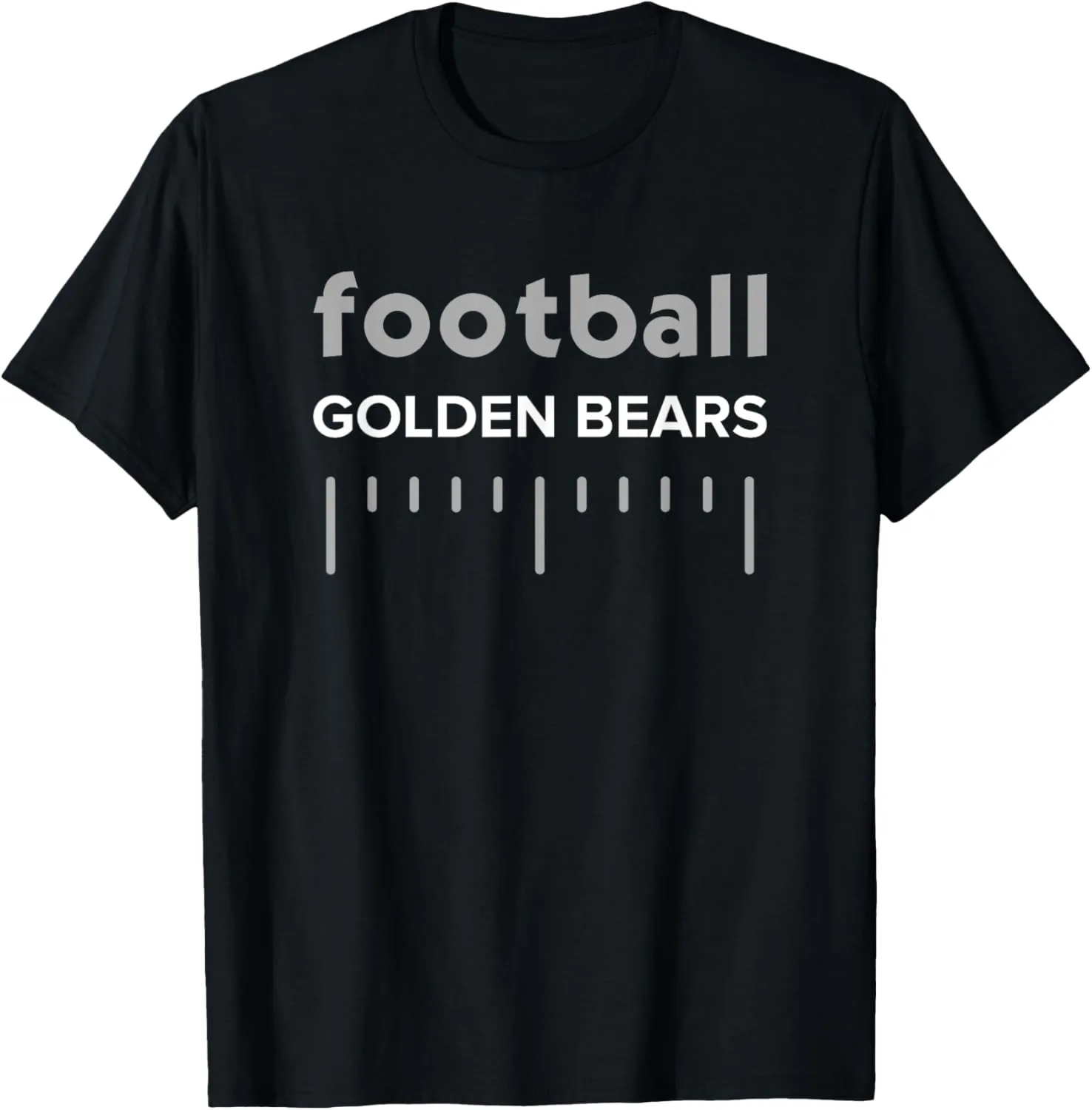 Golden Bears East Football Lines HS T-Shirt