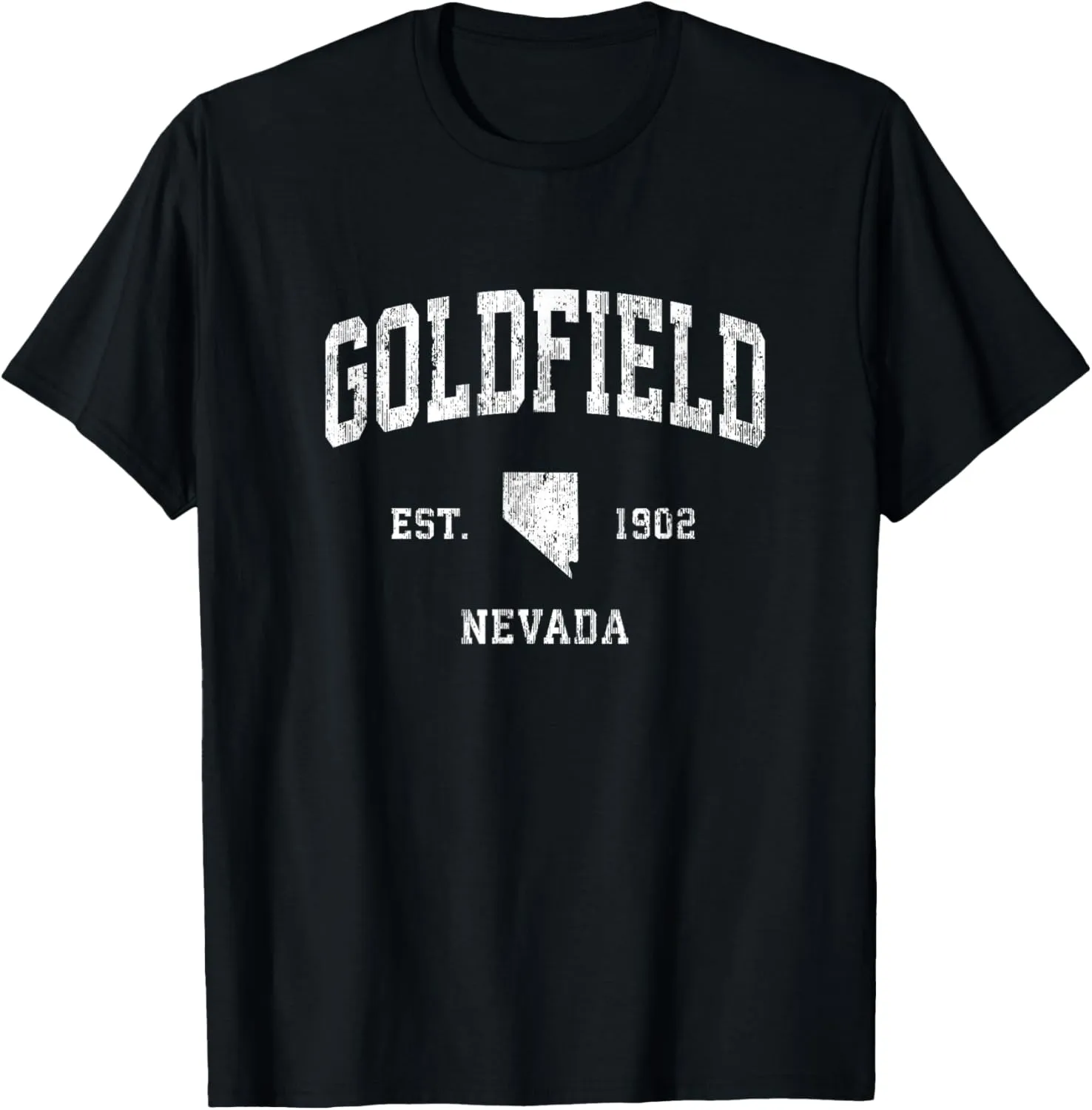Goldfield Nevada NV Vintage Athletic Sports Design T-Shirt