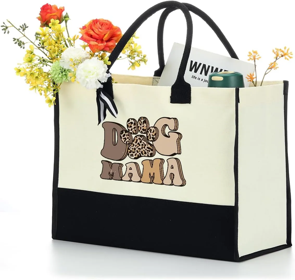 Grandma Gifts Canvas Tote Bag - Birthday & Appreciation Gift for Women Grandmother - Waterproof Beach Bag
