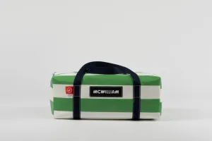 Green Medium Holdall (42L) - Classic Stripe